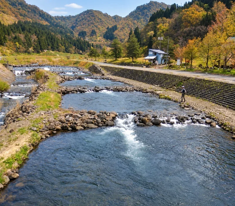 河川型釣り場