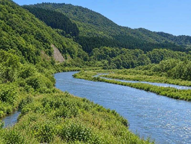 松園橋周辺