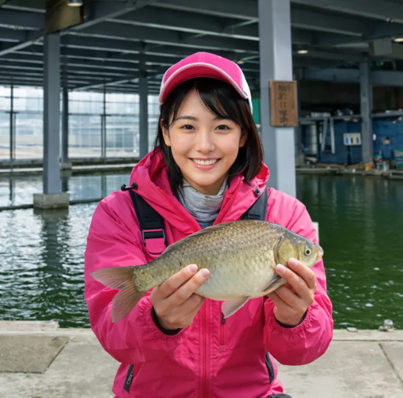 へら釣り西池でヘラブナの釣果を得た黒川.webp