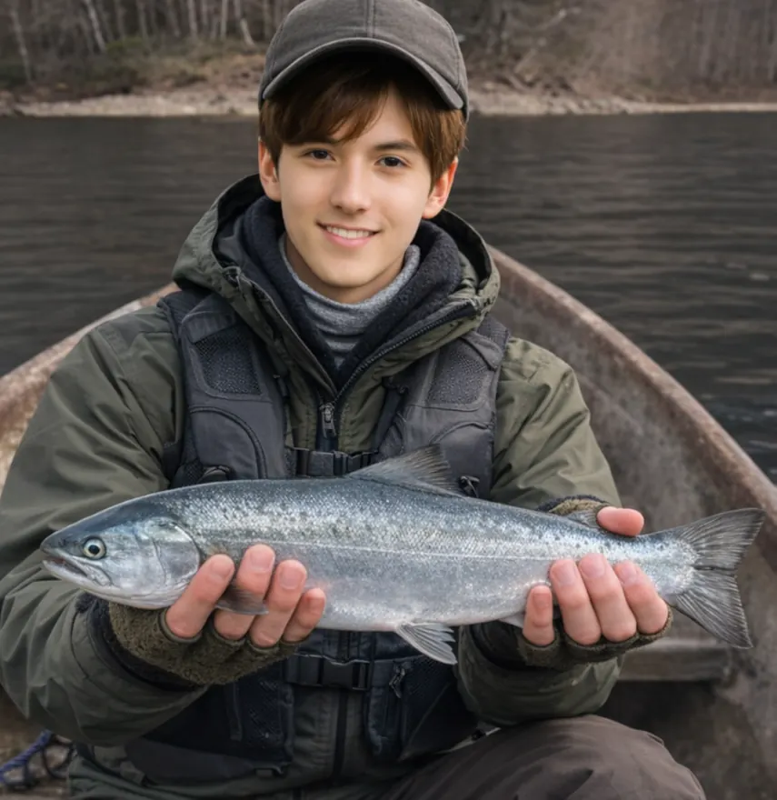 丸沼でサクラマスの釣果を得た久良木.webp