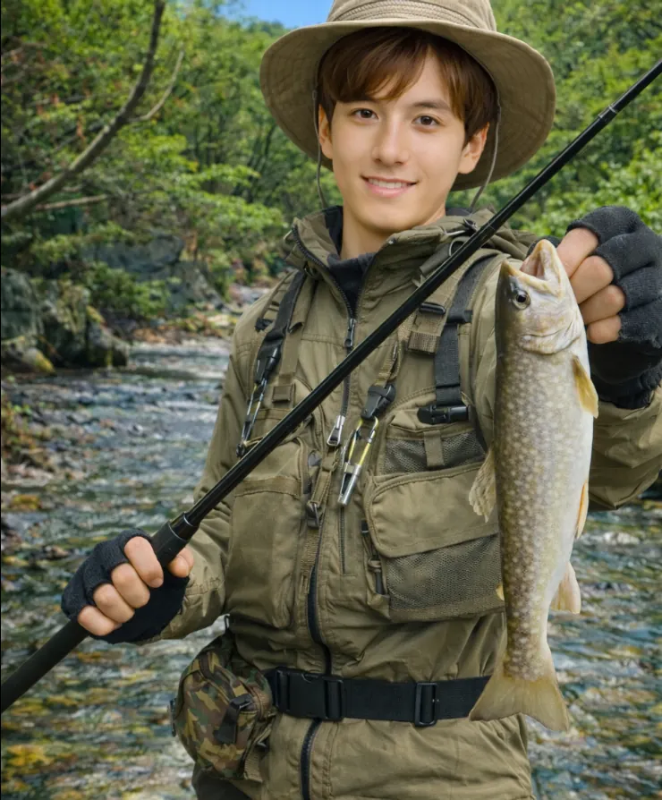 叶津川でイワナの釣果を得た久良木.webp