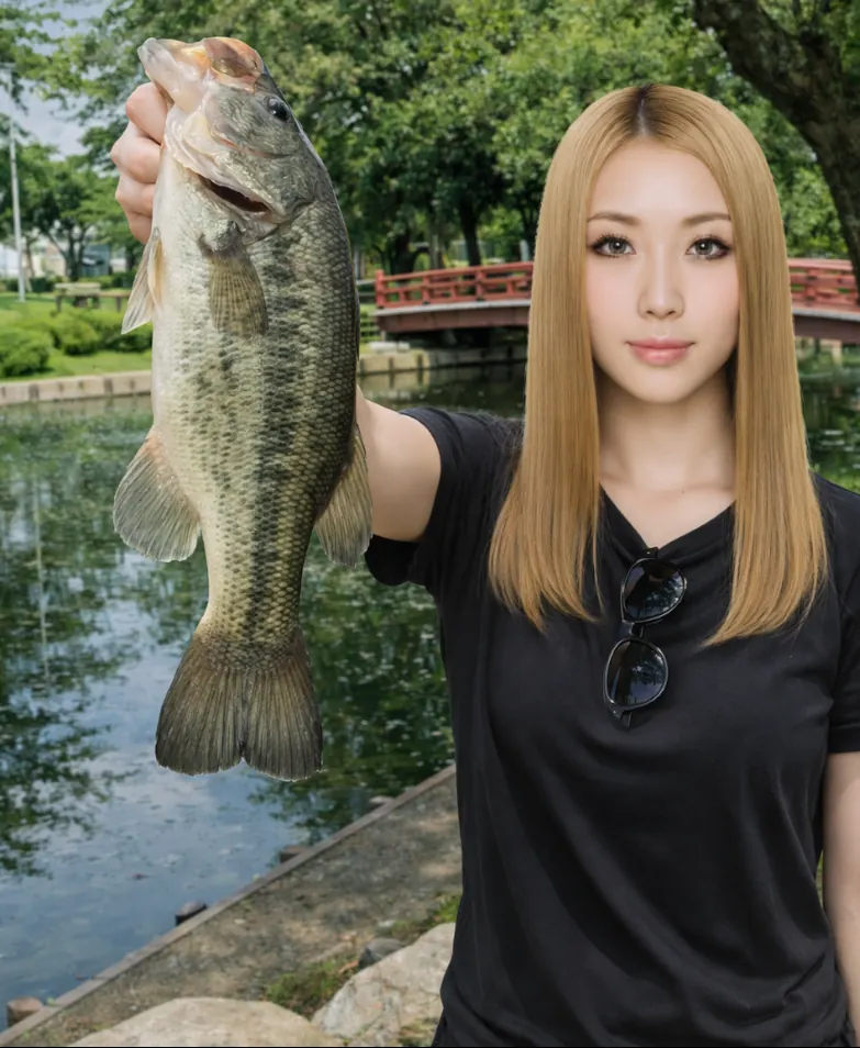 夕べが池自然公園でブラックバスの釣果を得た階下.webp