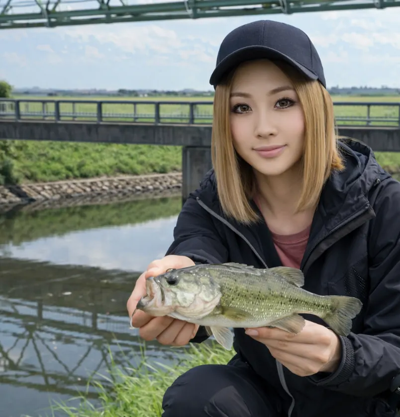 大須賀川でブラックバスの釣果を得た階下.webp