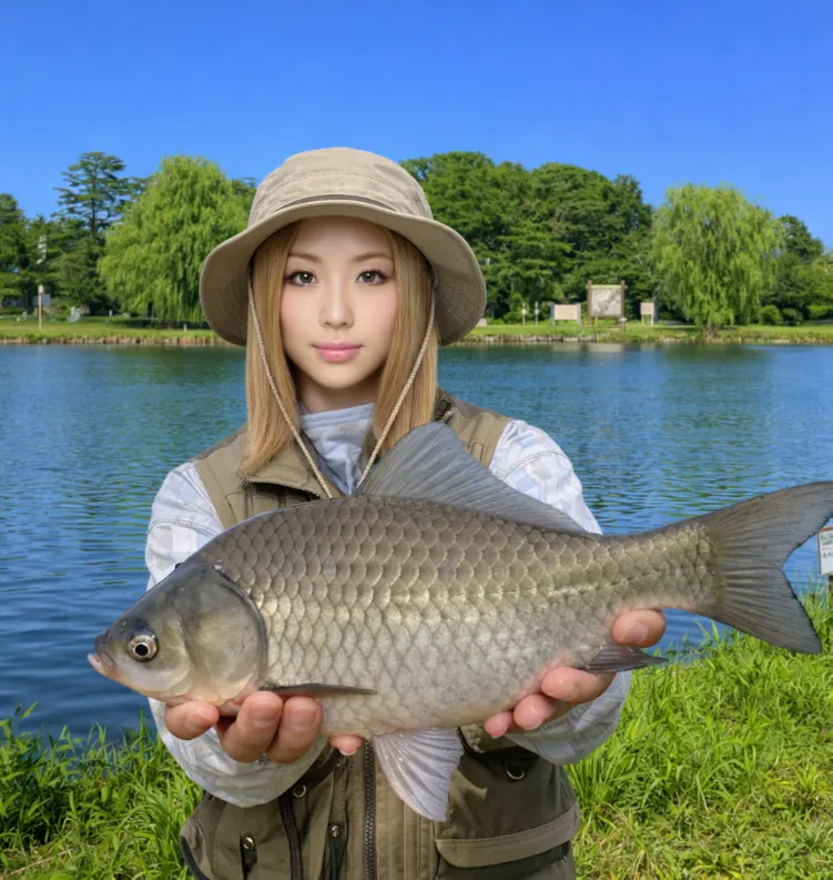 水城公園でヘラブナの釣果を得た階下.webp