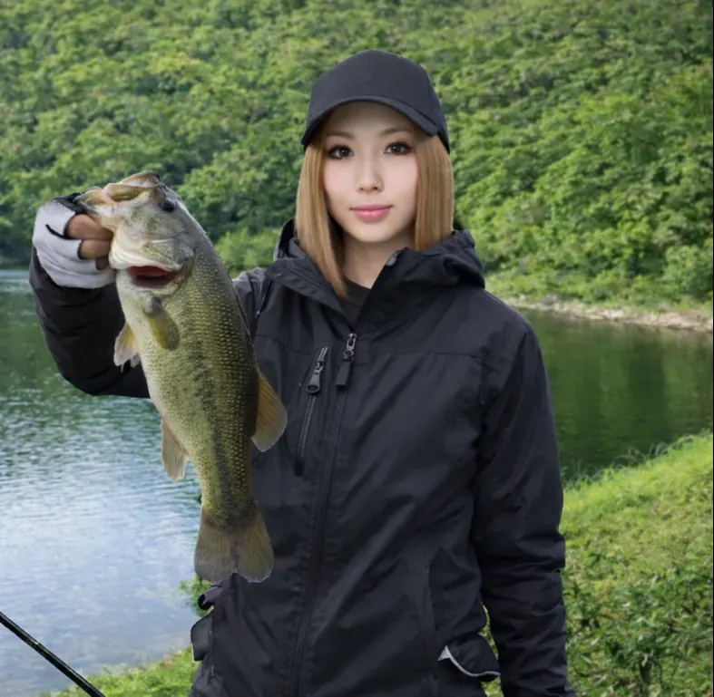 油木ダムでブラックバスの釣果を得た階下.webp