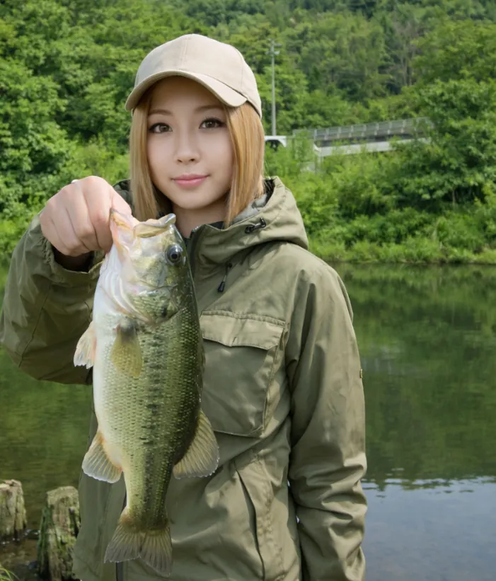 滝波ダムでブラックバスの釣果を得た階下.webp