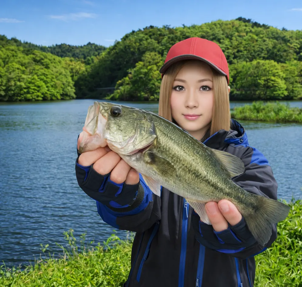 牛野ダムでブラックバスの釣果を得た階下.webp