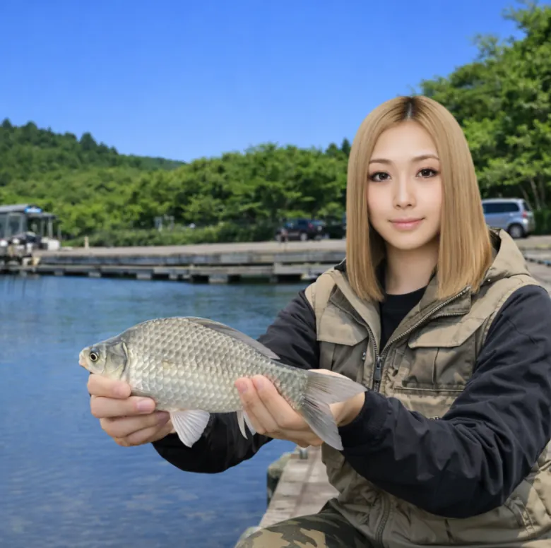 甲南へらの池でヘラブナの釣果を得た階下.webp