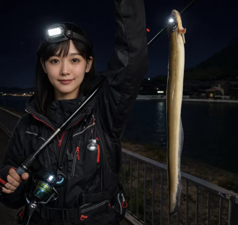 相引川でウナギの釣果を得た国生.webp