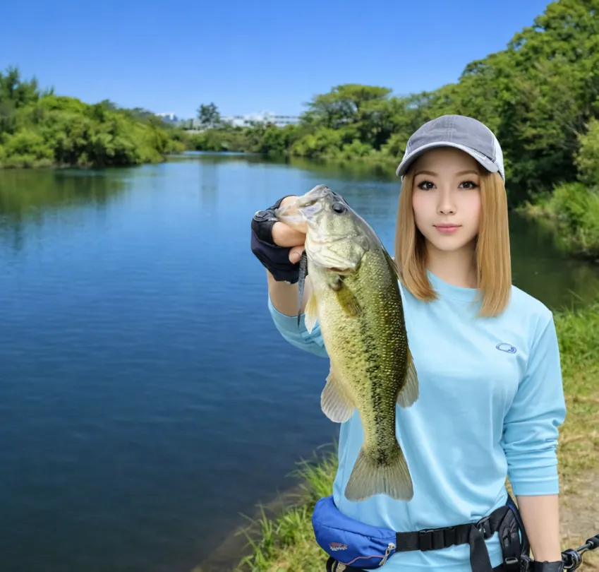 竜ヶ池でブラックバスの釣果を得た階下.webp