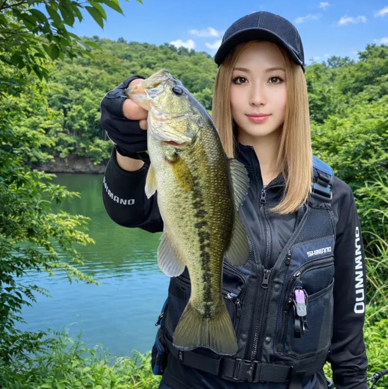 美祢ダムでブラックバスの釣果を得た階下.webp