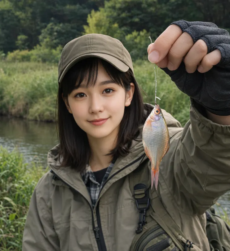 花室川でタナゴの釣果を得た国生.webp