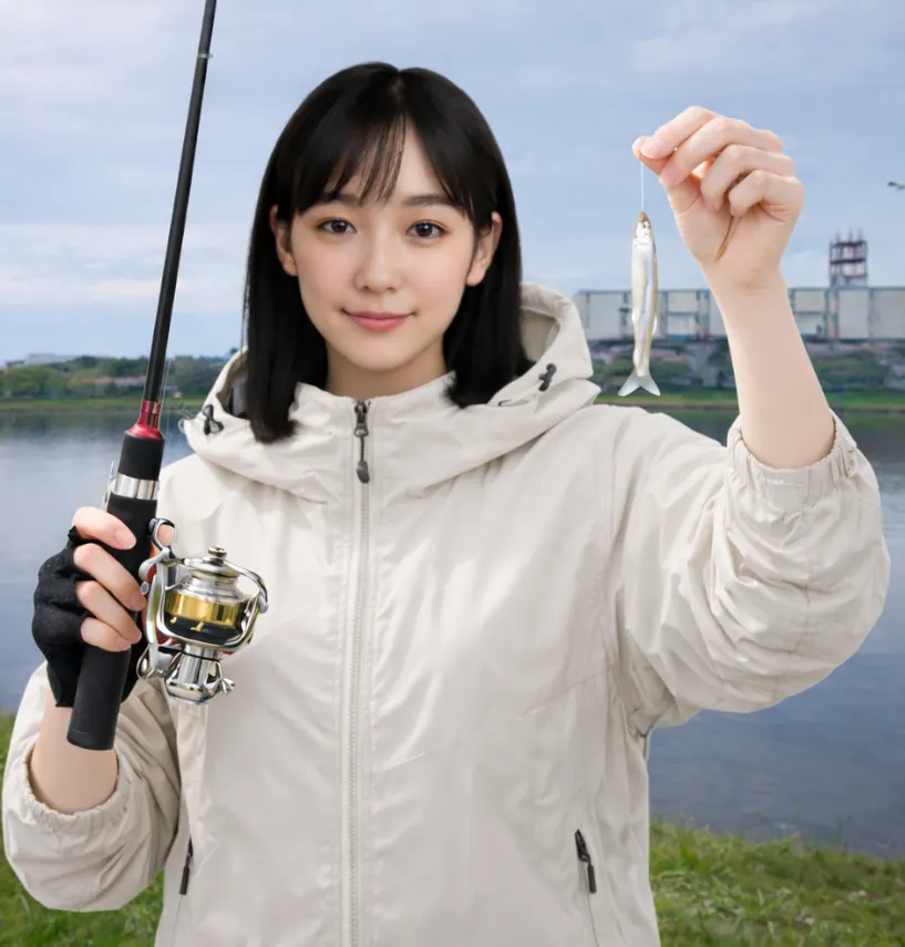 行幸湖でワカサギの釣果を得た国生.webp
