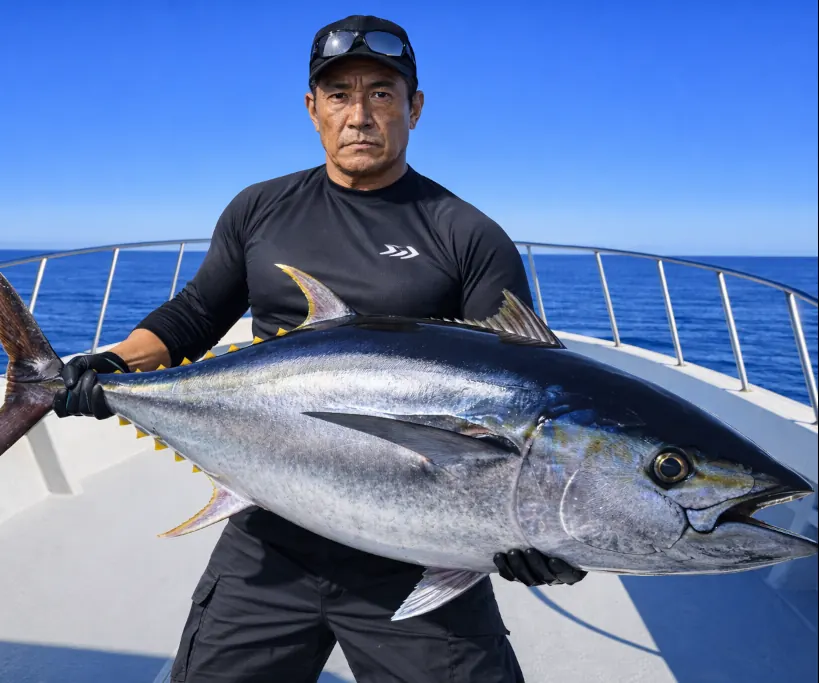 見島沖でマグロの釣果を得た北方.webp