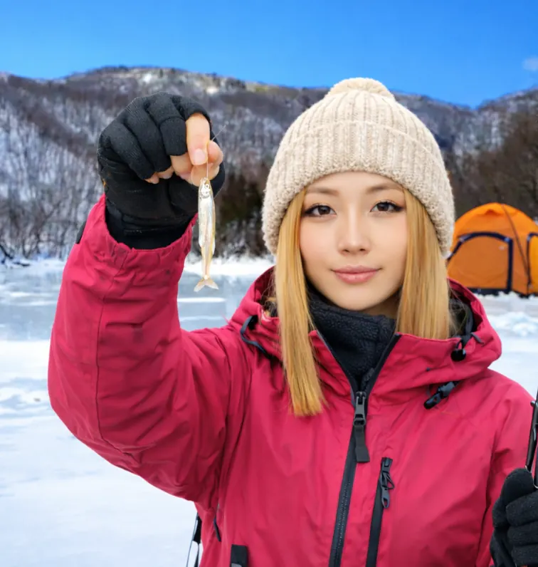 豊似湖でワカサギの釣果を得た階下.webp