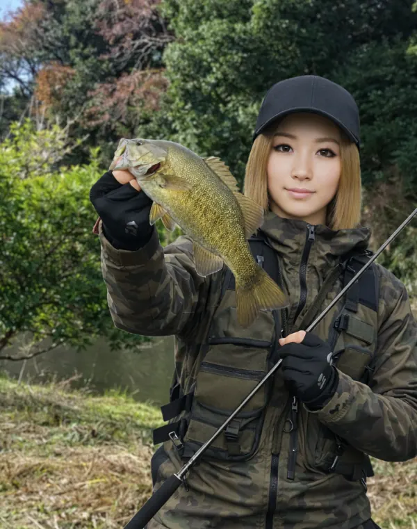 高麗川でブラックバスの釣果を得た階下.webp