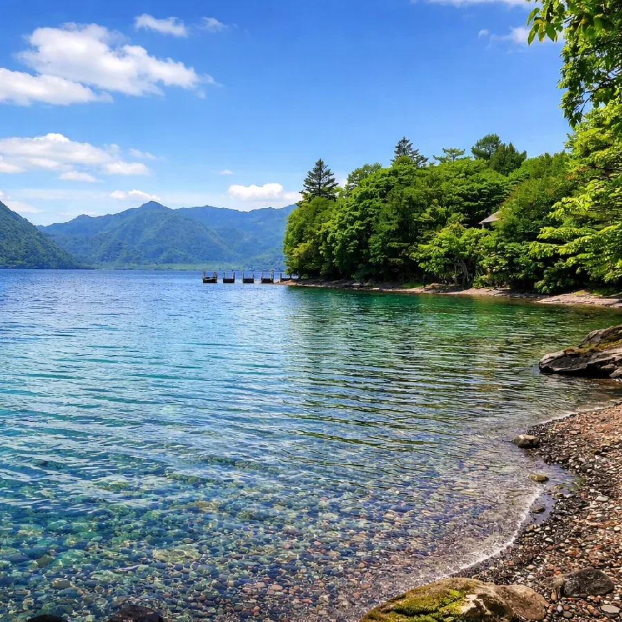 中禅寺湖6番付近