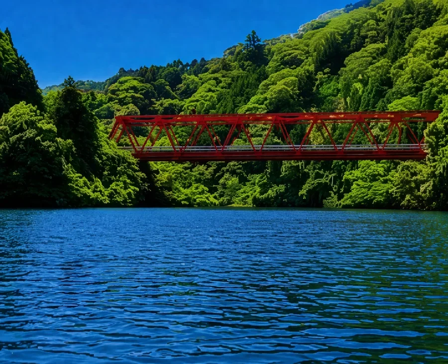 亀山1号橋下の様子