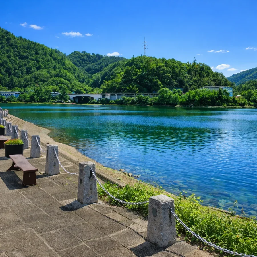 相模湖公園の様子