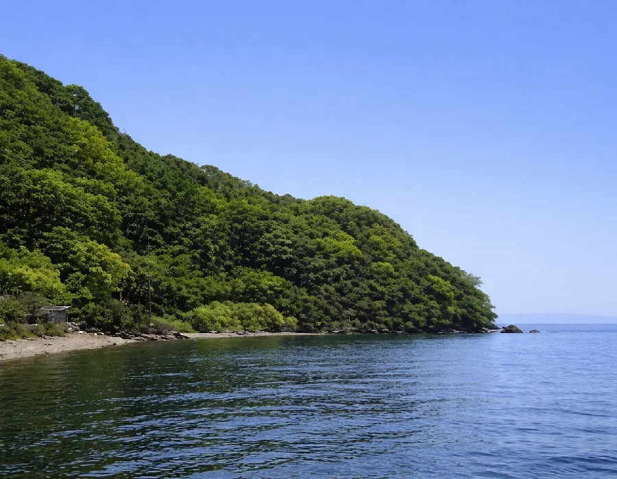 琵琶湖沖島