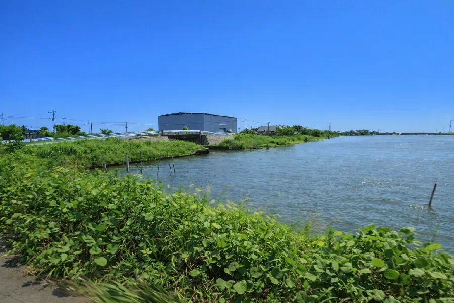 水郷佐原あやめパーク前の与田浦