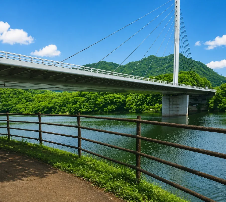 府中湖大橋周辺