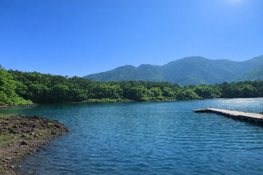 精進湖赤池