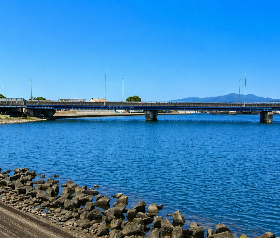 旧吉野川新広島橋付近