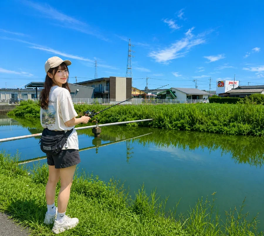 柳川クリーク釣具のポイント裏水路