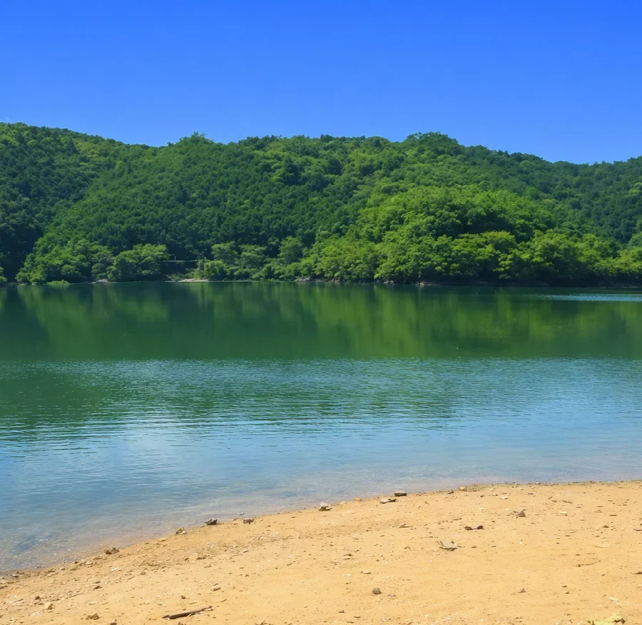 津風呂湖屋敷跡