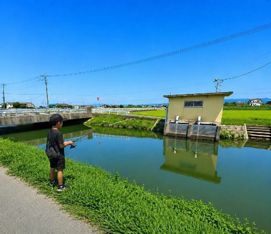 柳川クリーク川島製作所付近