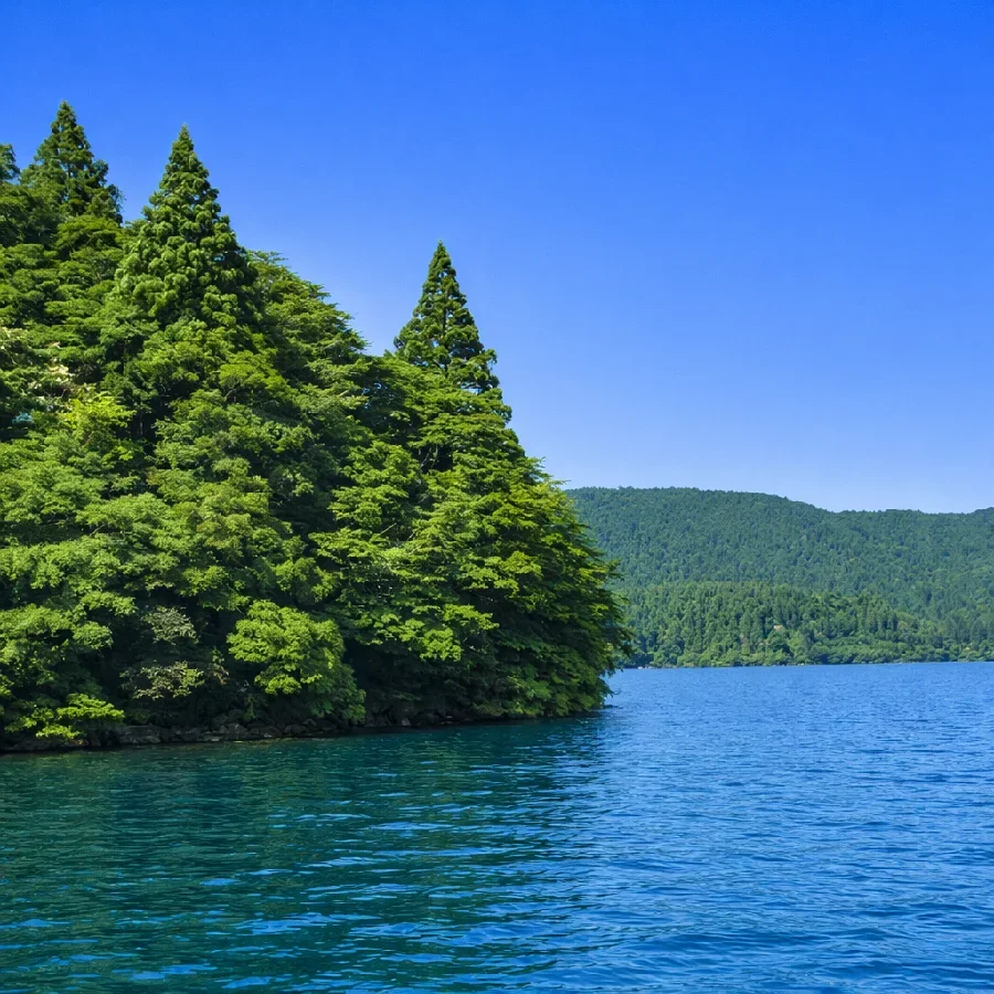 芦ノ湖弁天の鼻