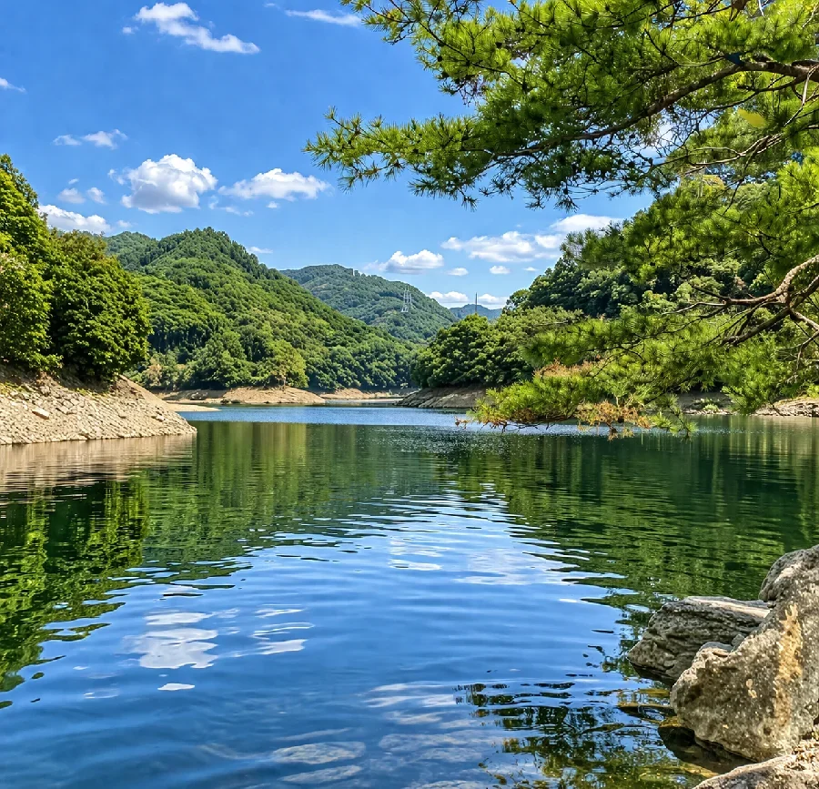 津風呂湖入野筋
