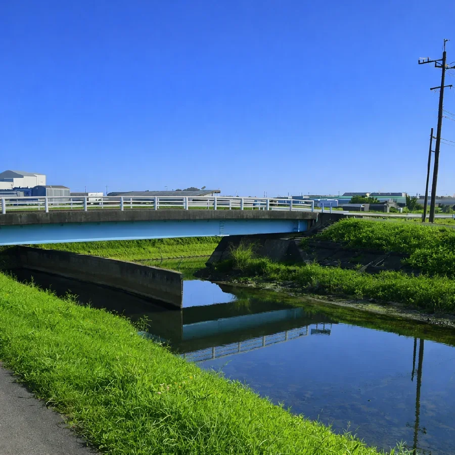 大江川ますみ橋