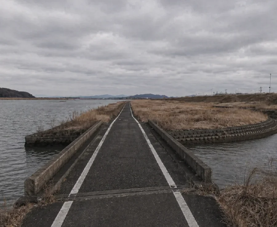 遠賀川神田川合流地点