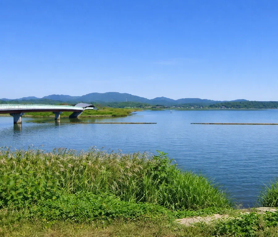 宍道湖平田船川河口