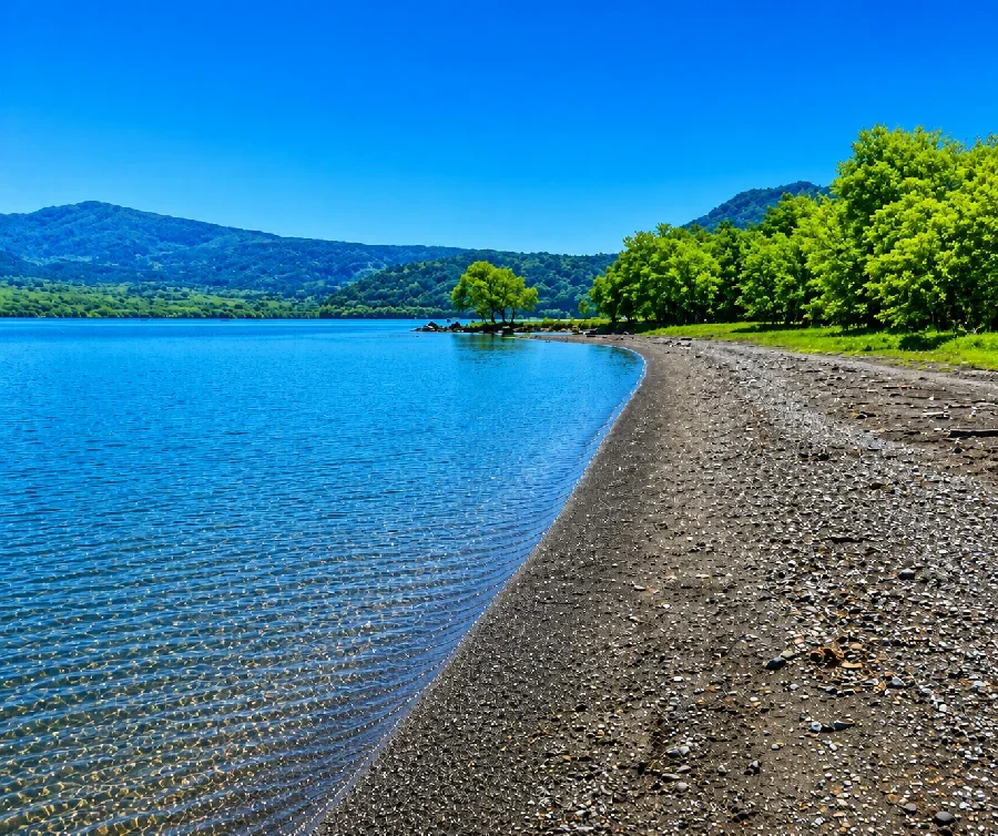 支笏湖美笛川インレット