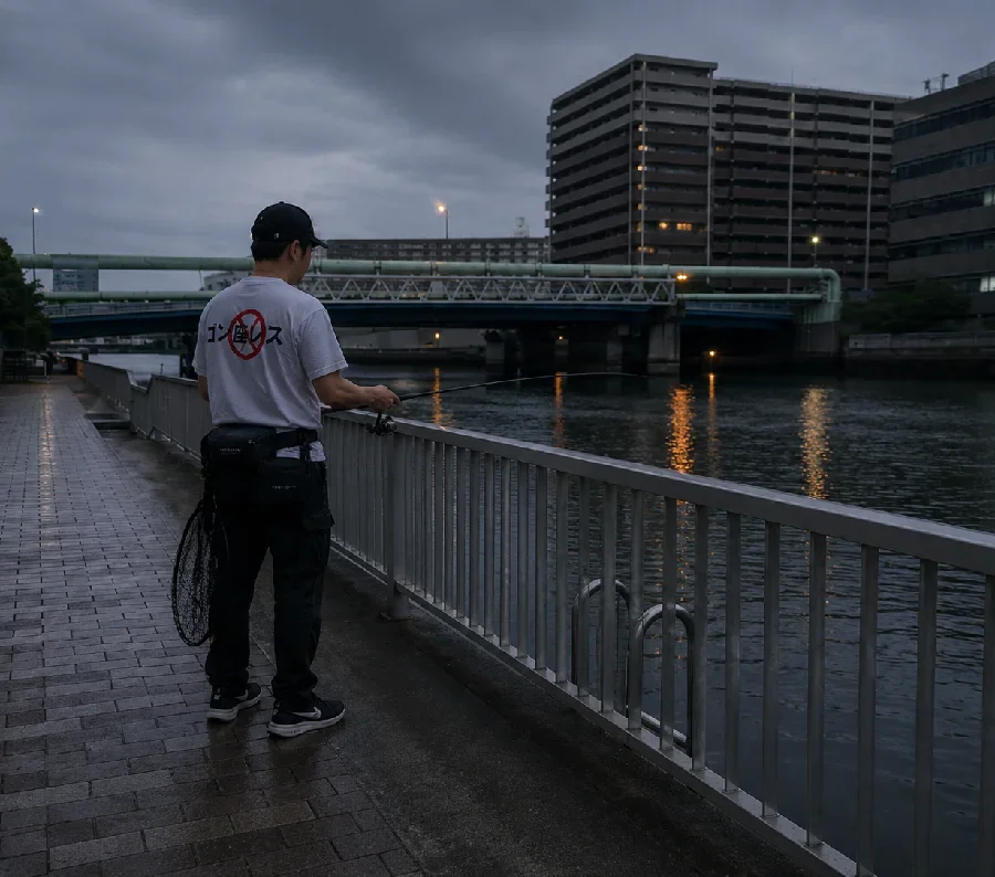 朝凪橋周辺