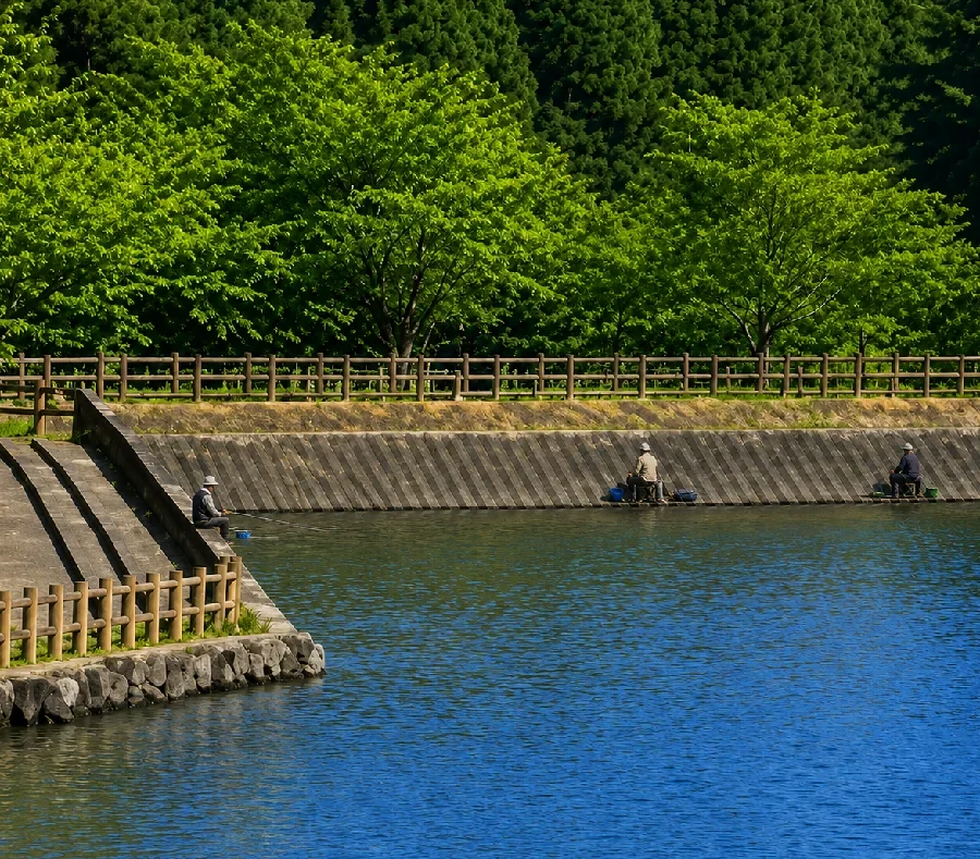 田貫湖のへの字