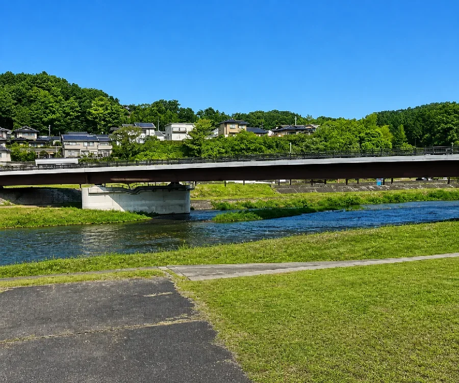 阿武隈川小峰大橋付近