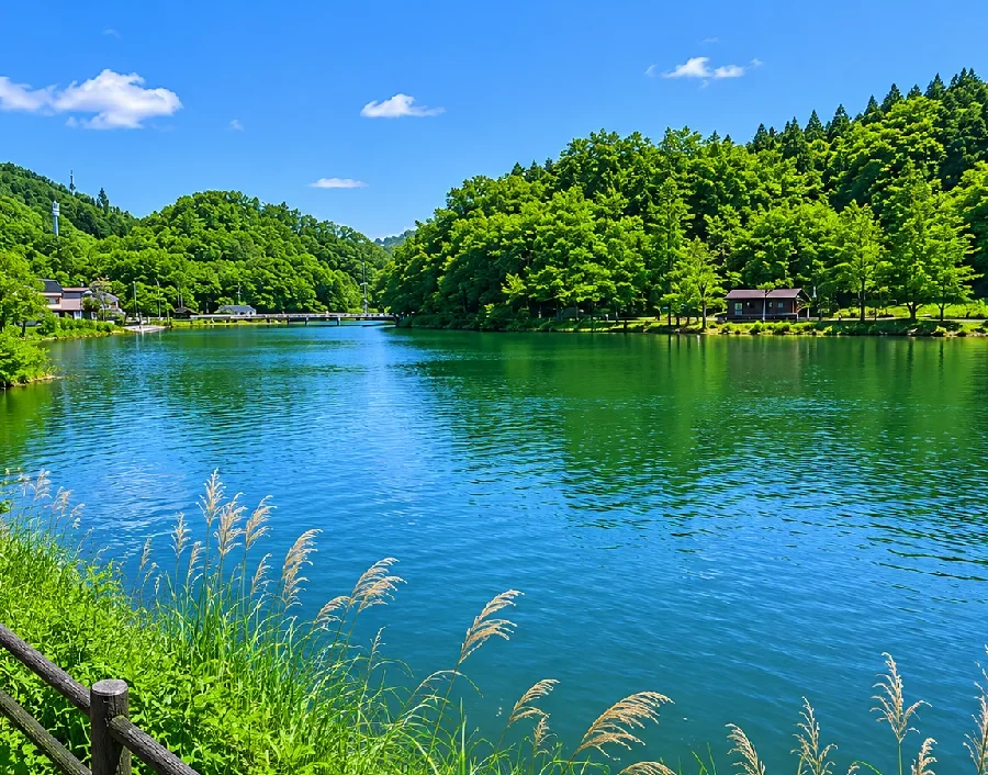 千代田湖白山ワンド