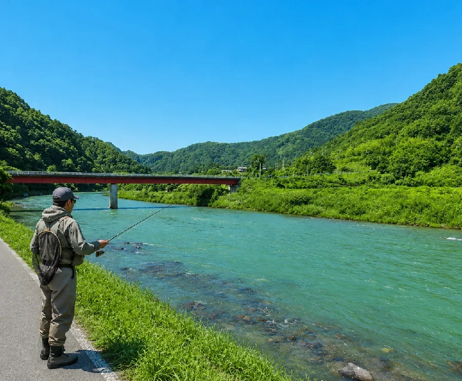犀川大八橋周辺