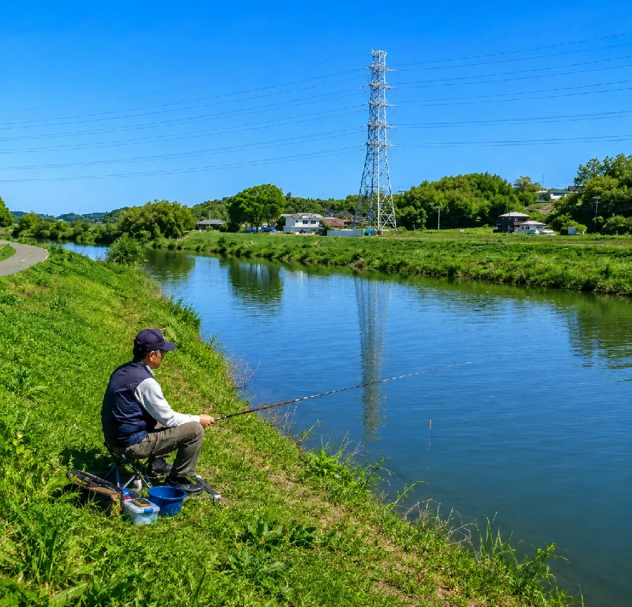桜川君島橋周辺
