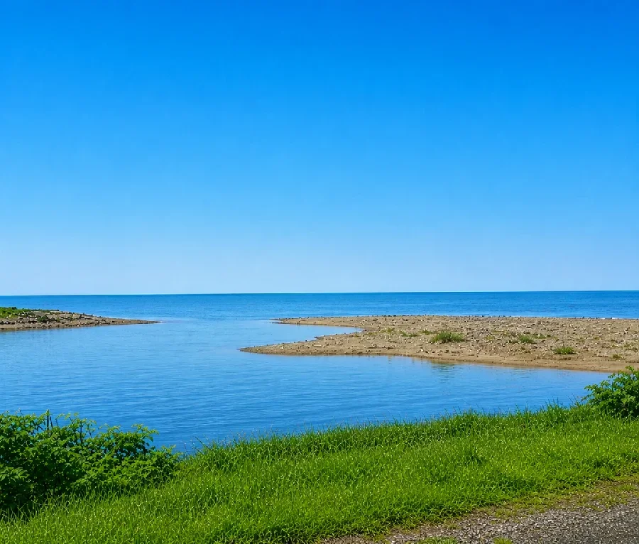雄物川河口