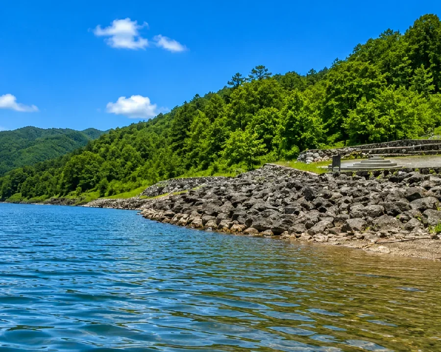 矢作ダム大野公園周辺