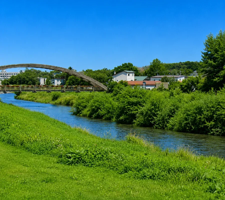 釧路川摩周大橋付近