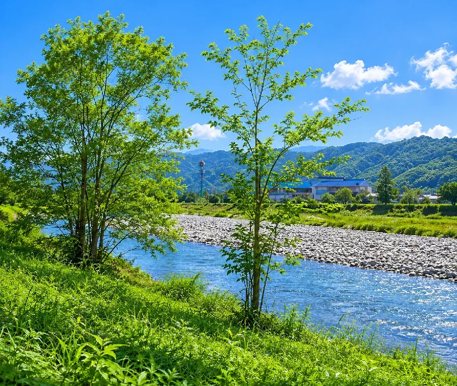 道の駅ゆきあかり周辺