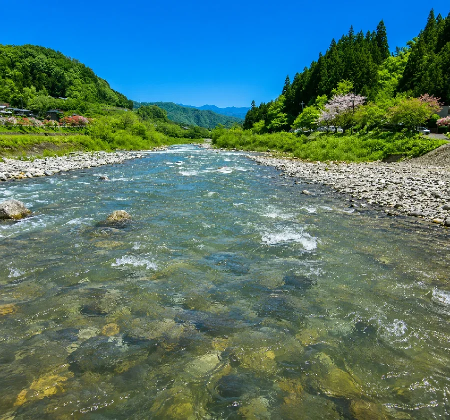 長塚橋付近