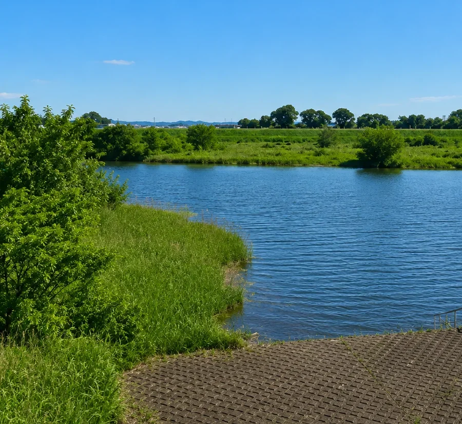 小貝川市民運動公園周辺