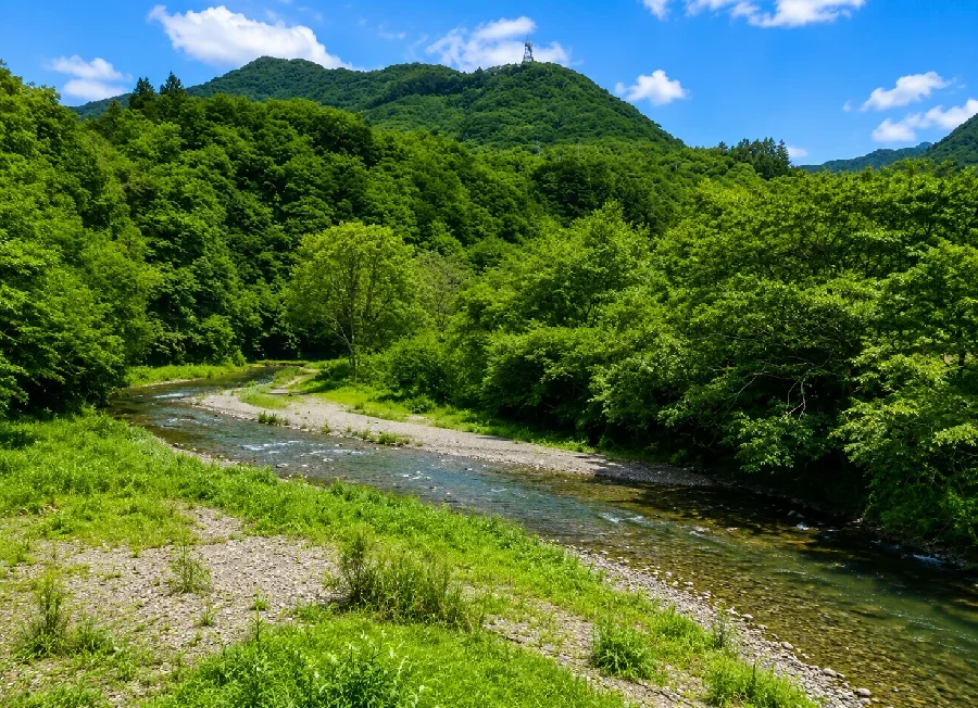 神流川都合平橋付近